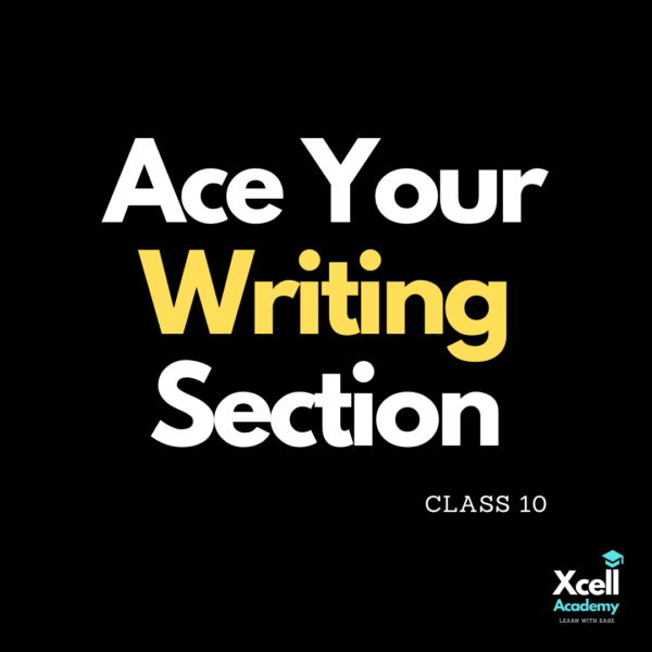 Ace Your Writing Section